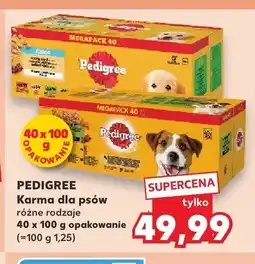 Kaufland Karma dla psów Pedigree 40-pak oferta