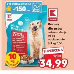 Kaufland Karma dla psów K-Classic oferta