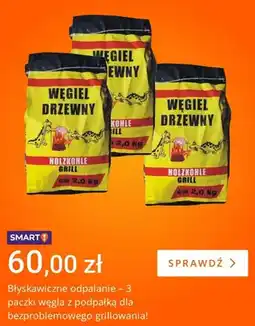 Allegro Węgiel drzewny z podpałką 3-pak oferta