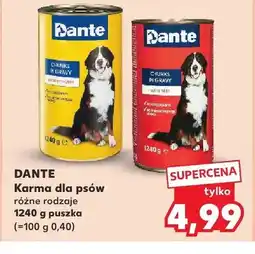Kaufland Karma dla psów Dante oferta
