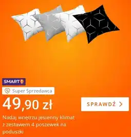 Allegro Zestaw 4 poszewek na poduszki oferta