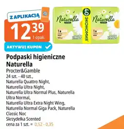 E.Leclerc Podpaski higieniczne Naturella oferta