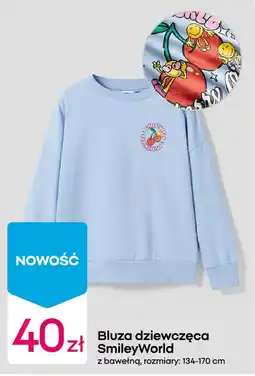 Pepco Bluza dziewczęca SmileyWorld oferta