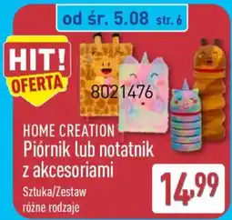 ALDI Home creation piórnik lub notatnik z akcesoriami oferta