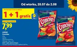 Lidl Crunchips X-CUT Papryka oferta