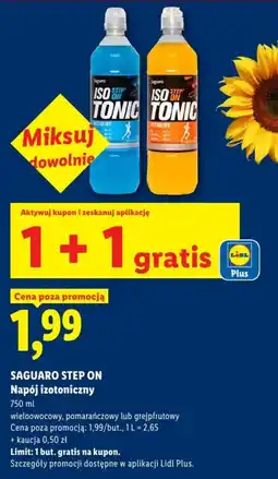 Lidl SAGUARO STEP ON Napój izotoniczny oferta