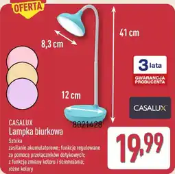 ALDI CASALUX Lampka biurkowa oferta