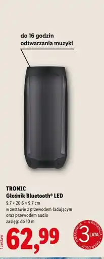 Lidl TRONIC Głośnik Bluetooth LED oferta