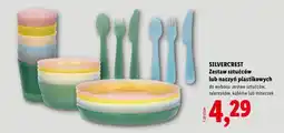 Lidl SILVERCREST Zestaw sztućców lub naczyń plastikowych d oferta
