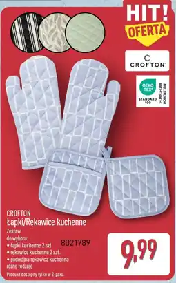ALDI CROFTON Łapki/Rękawice kuchenne oferta