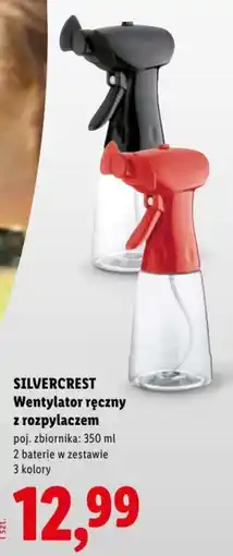 Lidl SILVERCREST Wentylator ręczny z rozpylaczem oferta