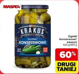 Carrefour Ogórki konserwowe krakus oferta