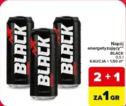 Carrefour Napój energetyzujący black oferta