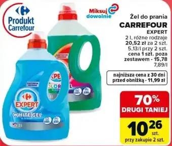 Carrefour Żel do prania carrefour expert oferta