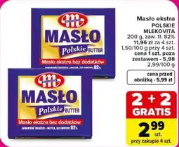Carrefour Masło ekstra polskie mlekovita oferta