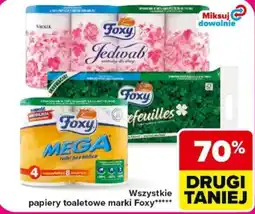 Carrefour Wszystkie papiery toaletowe marki foxy oferta