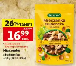 Auchan Mieszanka studencka klasyczna Bakalland oferta