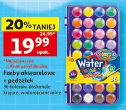 Auchan Water Colours Farby akwarelowe oferta
