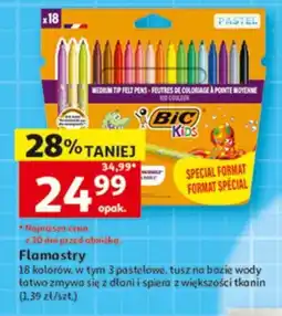 Auchan Flamastry Bic Kids oferta