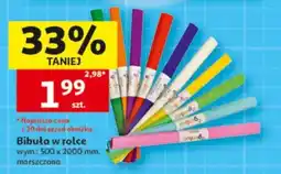 Auchan Bibuła w rolce oferta