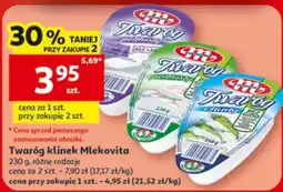 Auchan Twaróg klinek Mlekovita oferta