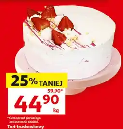 Auchan Tort truskawkowy oferta