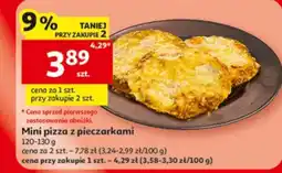 Auchan Mini pizza z pieczarkami oferta