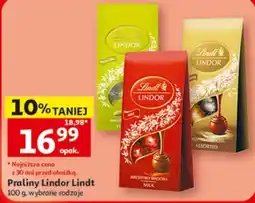 Auchan Praliny Lindor Lindt oferta