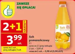 Auchan Sok pomarańczowy oferta