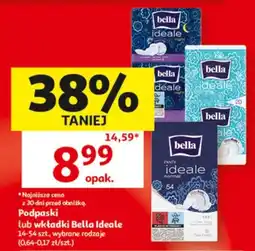 Auchan Podpaski lub wkładki Bella Ideale oferta