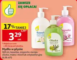 Auchan Mydło w płynie oferta