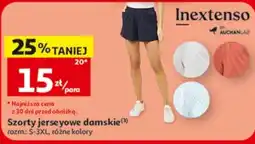 Auchan Inextenso Szorty jerseyowe damskie oferta