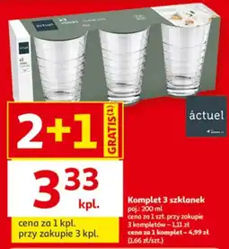 Auchan Szklanki Tumblers oferta