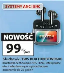 Auchan Słuchawki TWS BUXTON BTW9600 oferta