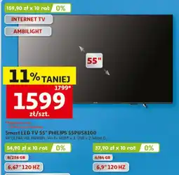 Auchan Smart LED TV 55" PHILIPS 55PUS8100 oferta