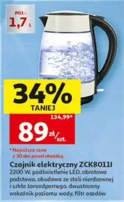 Auchan Czajnik elektryczny ZCK8011I oferta