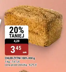 bi1 Chleb Żytni 100% oferta