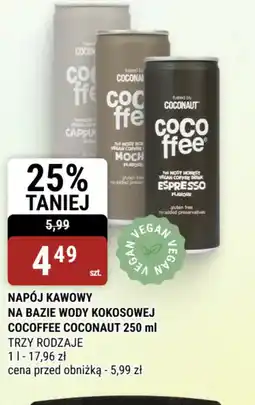 bi1 Napój Kawowy na Bazie Wody Kokosowej CocoFee Coconaut oferta