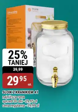 bi1 Słoik z kranikiem 4 l oferta