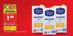 Biedronka Mleko UHT 1,5% Mleczna Dolina, 1l oferta