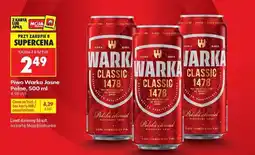 Biedronka Piwo Warka Jasne Pełne , 500 ml oferta