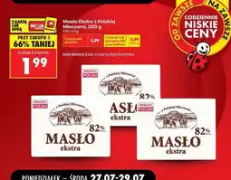 Biedronka Masło Ekstra z polskiej mleczarni, 200 g oferta