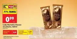 Biedronka Lody Marletto Classic na patyku, 120ml oferta