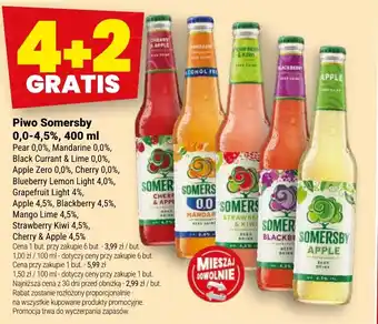 Twój Market Piwo Somersby oferta