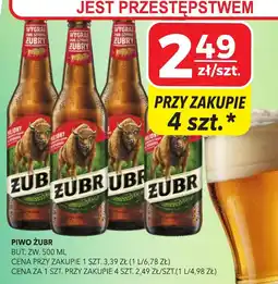 Top Market Piwo Żubr oferta