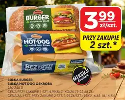 Top Market Bułka Burger, Bułka Hot-Dog Oskroba oferta