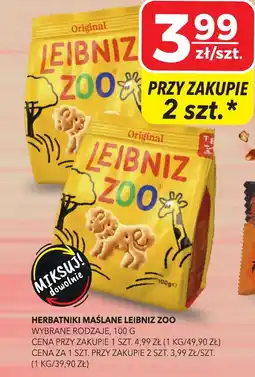 Top Market Herbatniki Maślane Leibniz Zoo oferta