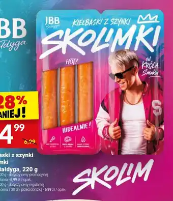 Twój Market Kiełbaski z szynki Skolimki oferta