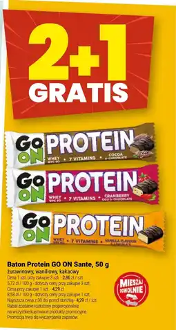 Twój Market Baton Protein GO ON Sante oferta