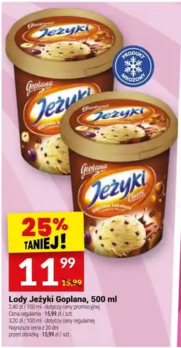 Twój Market Lody Jeżyki Goplana oferta